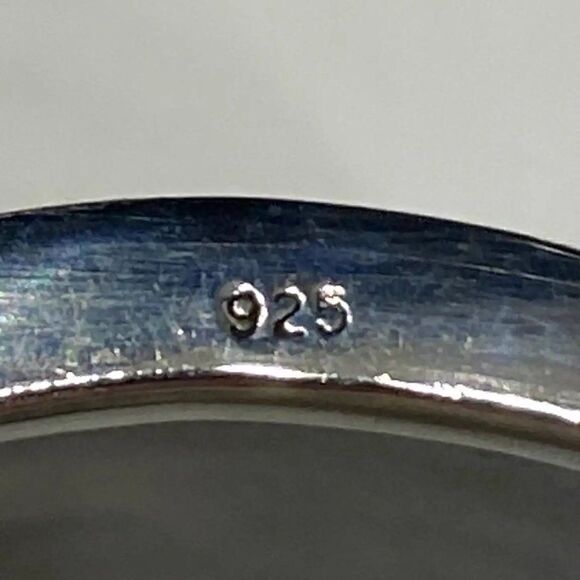 Ralph Lauren Collection * Fall '05 Crystal Logo Sterling Alligator Cuff Bracelet - Picture 4 of 16